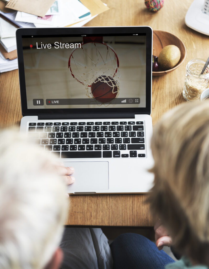Live Stream Video Multimedia Concept
